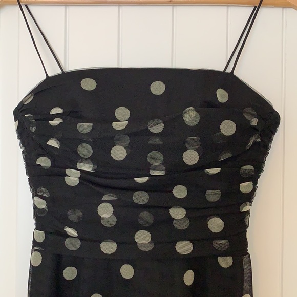 Polka Dot Spaghetti Strap Dress - Picture 2 of 5